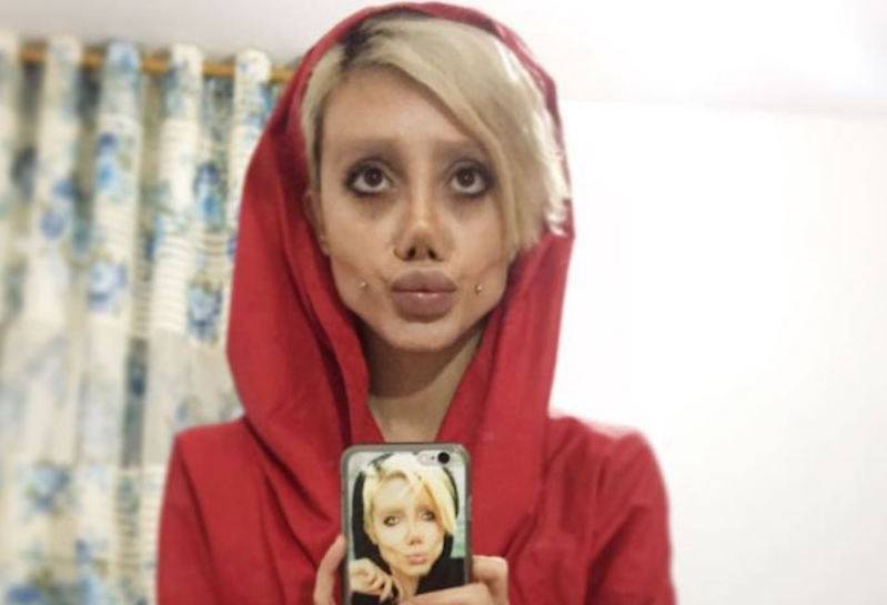 В Иране задержали самого эпатажного двойника Анджелины Джоли