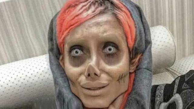 В Иране арестована "зомби-версия" Анджелины Джоли