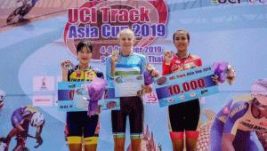 Узбекская велогонщица Янина Кускова выиграла золото Кубка Азии | Вести.UZ