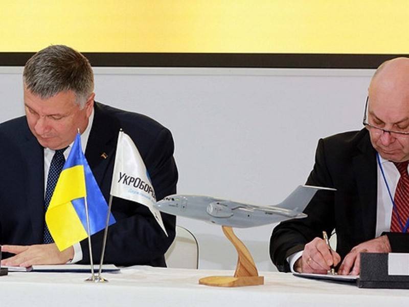 МВД Украины впервые закупило отечественные самолёты