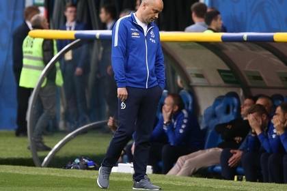 «Динамо» избавилось от главного тренера