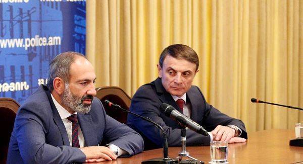 Экс-начальник Полиции Армении покинул пост главного советника Пашиняна