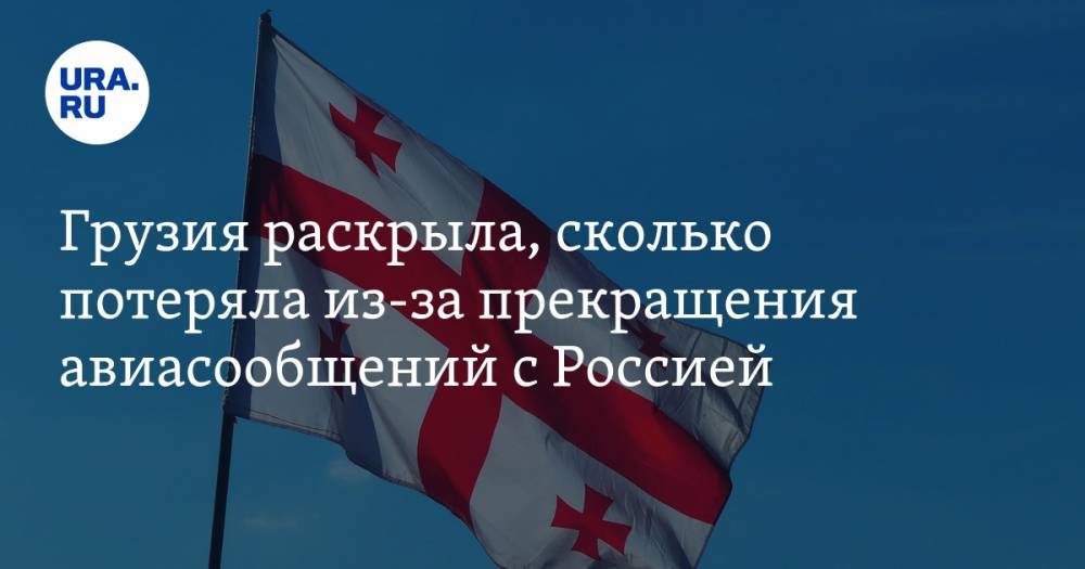 Грузия раскрыла, сколько потеряла из-за прекращения авиасообщений с Россией