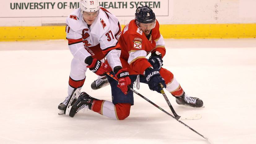 Два очка Свечникова помогли «Каролине» обыграть «Флориду» в матче НХЛ