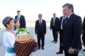 Президент Узбекистана отбывает в Ашхабад | Вести.UZ