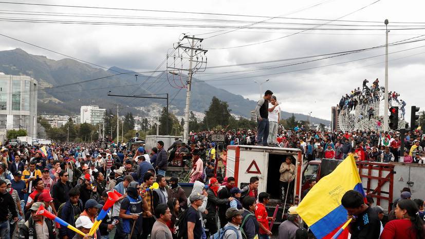 В ОАГ осудили насилие во время протестов в Эквадоре