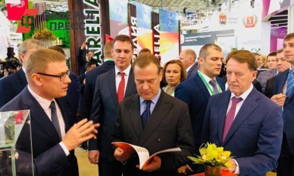 Гречка, сыр и атом. Текслер представил Медведеву достижения агропромышленного сектора области