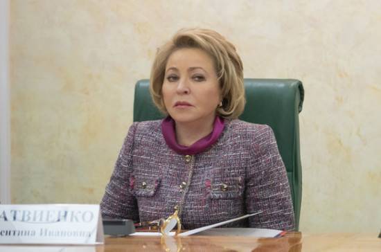 Валентина Матвиенко призвала к «наступательному подходу» к работе России в ПАСЕ