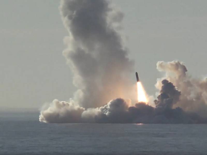 В Великобритании прокомментировали пуск российской ракеты «Булава»