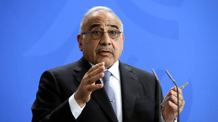 Премьер Ирака согласился уйти в отставку