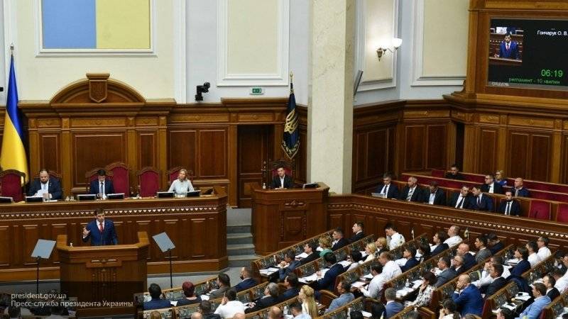 Депутат Верховной рады от правящей партии не сдержала слез во время заседания