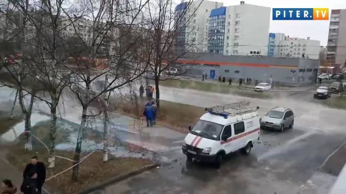 В Петербурге прокуратура начала проверку после прорыва трубы в Купчино