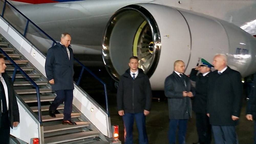 Путин прибыл в Калининград
