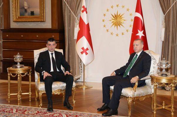 Премьер-министр Грузии встретился с президентом Турции