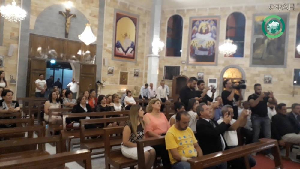 В Хомсе восстановили разрушенную боевиками католическую церковь