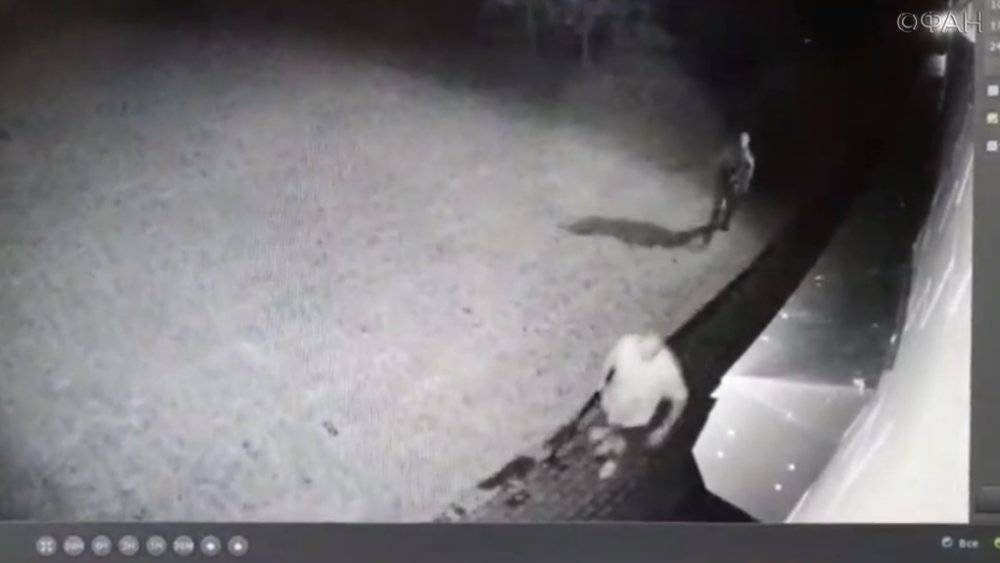 Момент нападения на экс-мэра Киселевска попал на видео