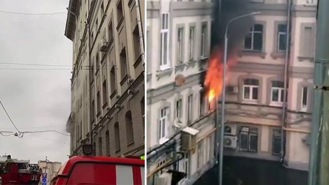 Очевидец о пожаре в центре Москвы: Квартира горит не первый раз