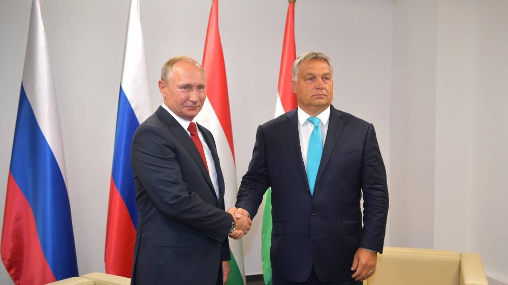 Путин обсудил транзит газа с премьер-министром Венгрии