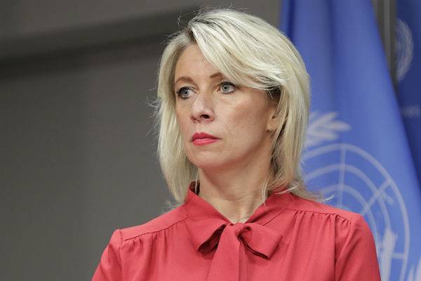 Захарова ответила на призыв НАТО вернуть Крым Украине