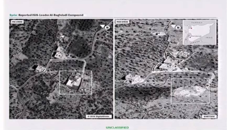 США показали видео инсценировки «операции по уничтожению аль-Багдади»