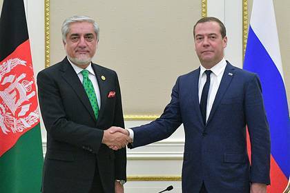 Медведев обошелся без переводчика на встрече с премьер-министром Афганистана