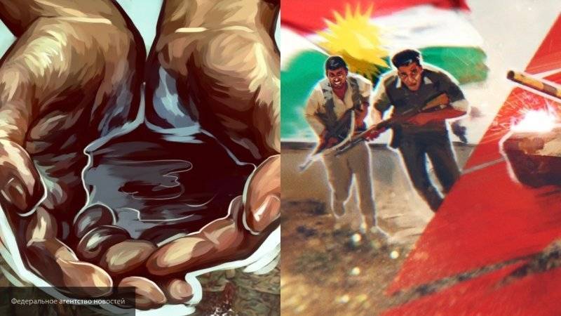 "Борьба" с ИГ со стороны курдских бандитов и США ограничивается районом нефтяных полей Сирии
