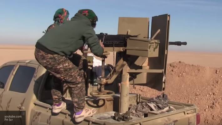 Конвой курдских боевиков в Ракке попал под удар ИГ
