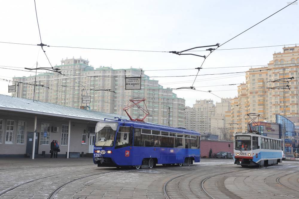 Расписание трамваев в Москве изменится из-за ремонта путей