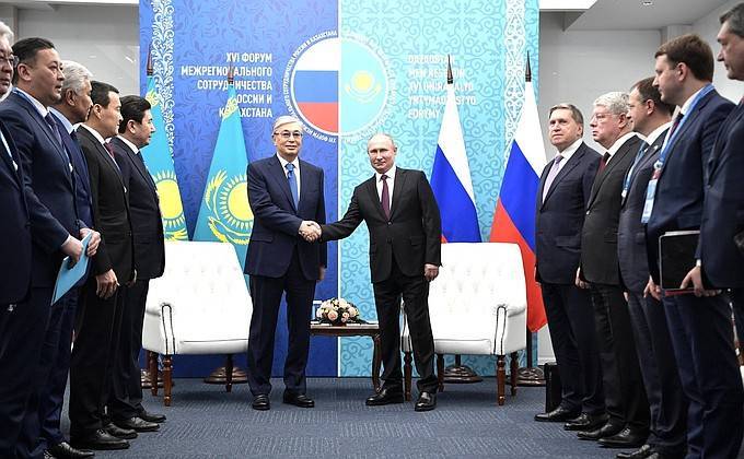 Встреча с&nbsp;Президентом Казахстана Касым-Жомартом Токаевым