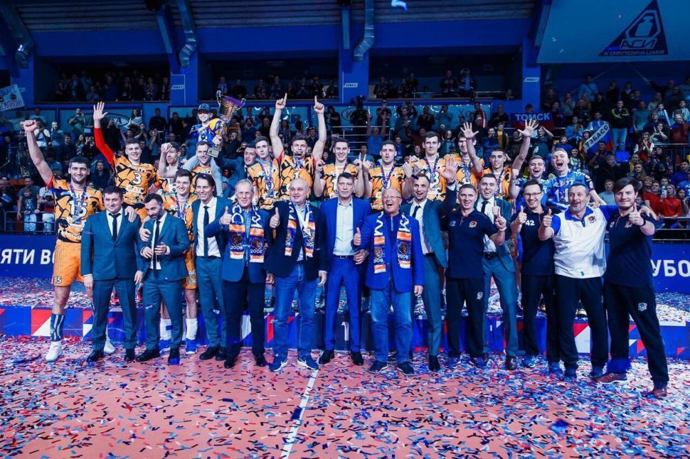 Волейбольный «Кузбасс» завоевал Суперкубок России