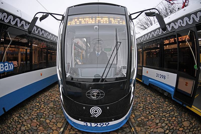 Собянин: трамвайный парк Москвы обновлен почти на 70%