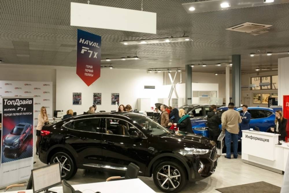 В Петербурге открыли новый автосалон Haval и стартовали продажи купе-кроссовера F7x