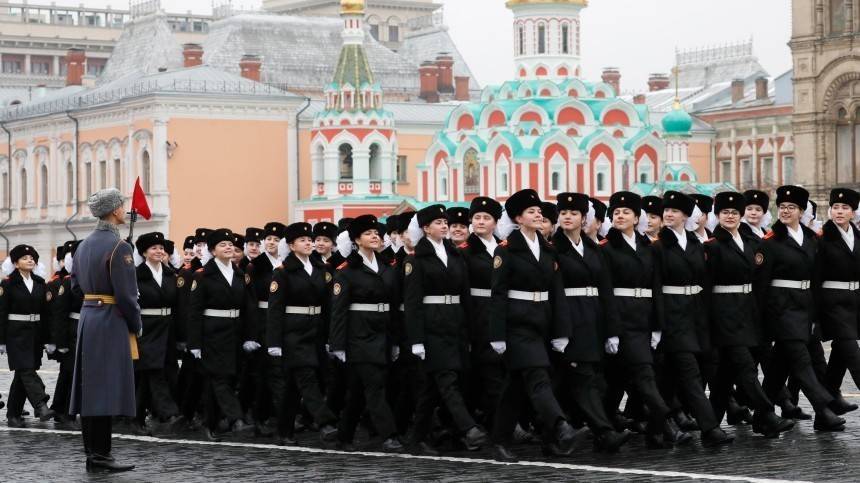 В Москве прошла репетиция торжественного марша в память о параде 1941 года