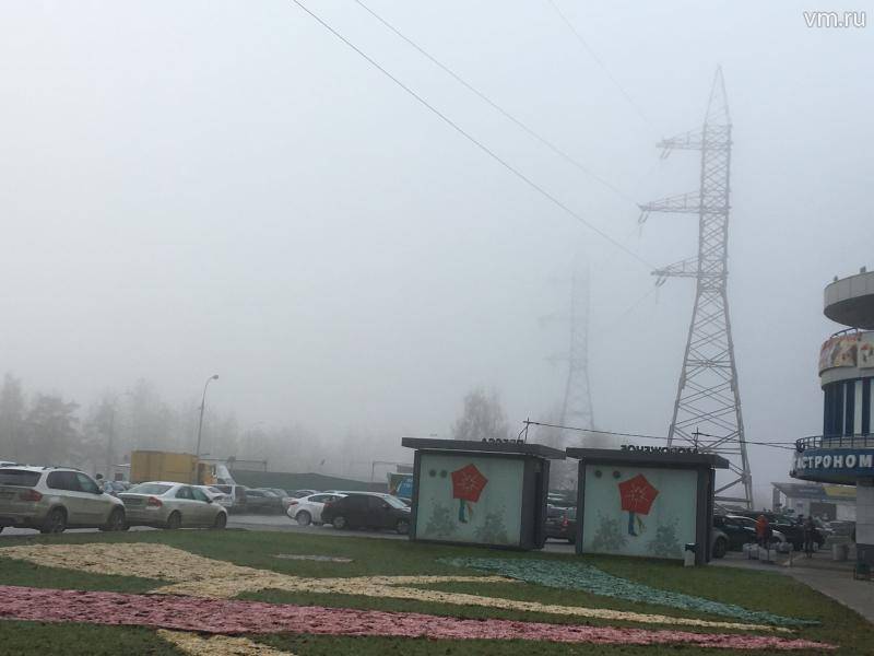 Синоптики предупредили о тумане в Москве