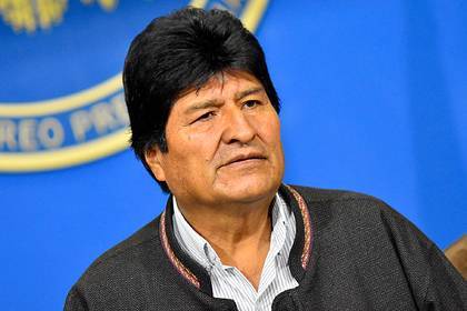 Россия сочла госпереворотом отставку президента Боливии