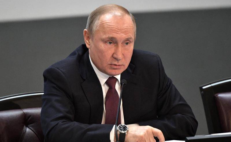 Путин заявил о долге полиции жестко противодействовать терроризму