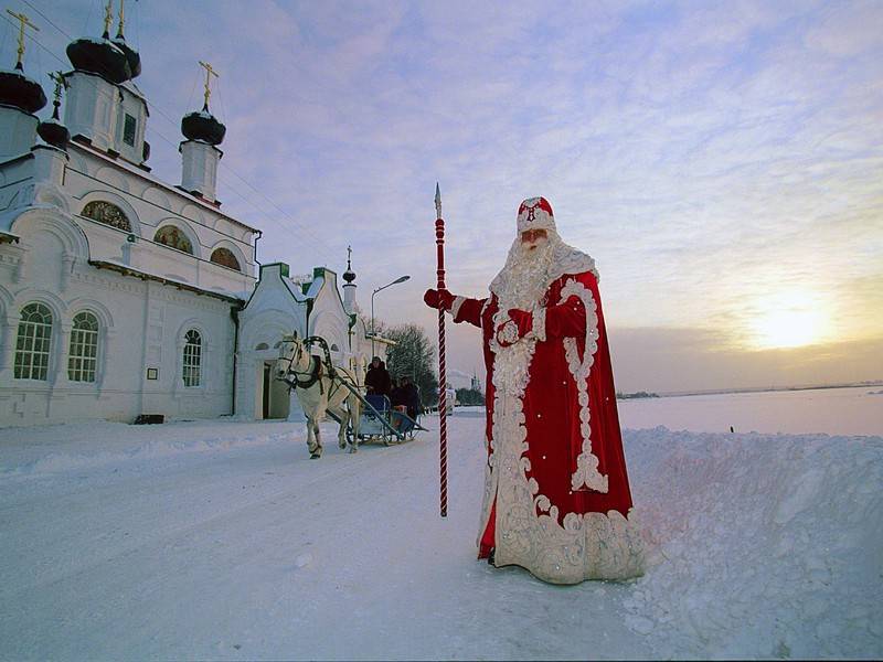 Дед Мороз из Великого Устюга отправился в новогоднее путешествие по России
