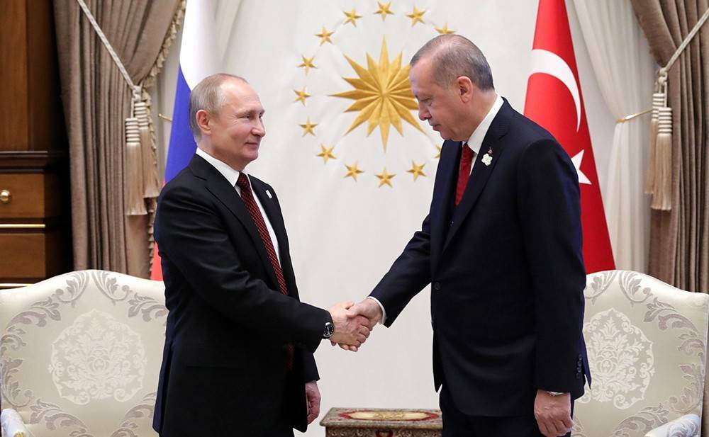 Путин и Эрдоган обсудили сирийское урегулирование
