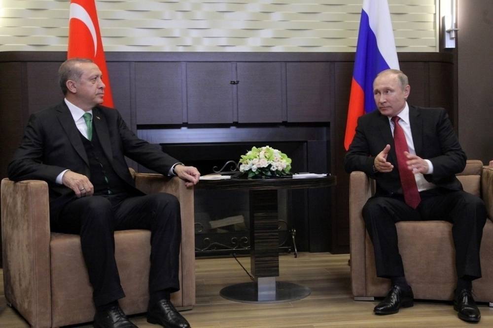 Путин и Эрдоган обсудили стабилизацию обстановки в Сирии