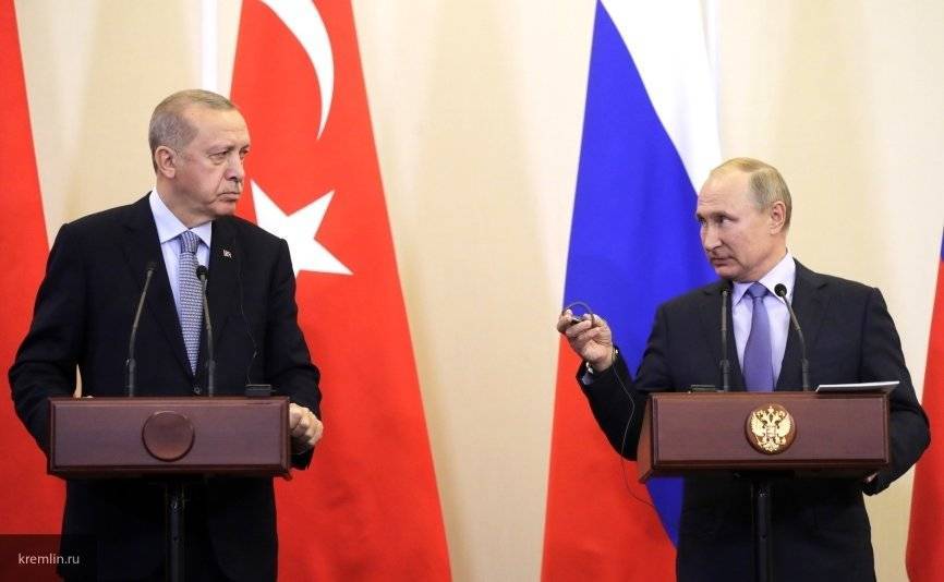 Президенты России и Турции могут провести встречу в январе — Кремль
