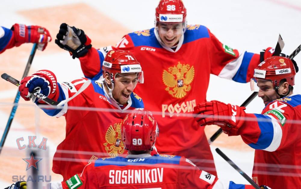 Сборная России по хоккею одержала победу над шведами в Кубке Карьяла