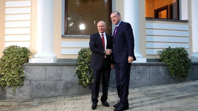 Путин и Эрдоган планируют встретиться в январе 2020 года