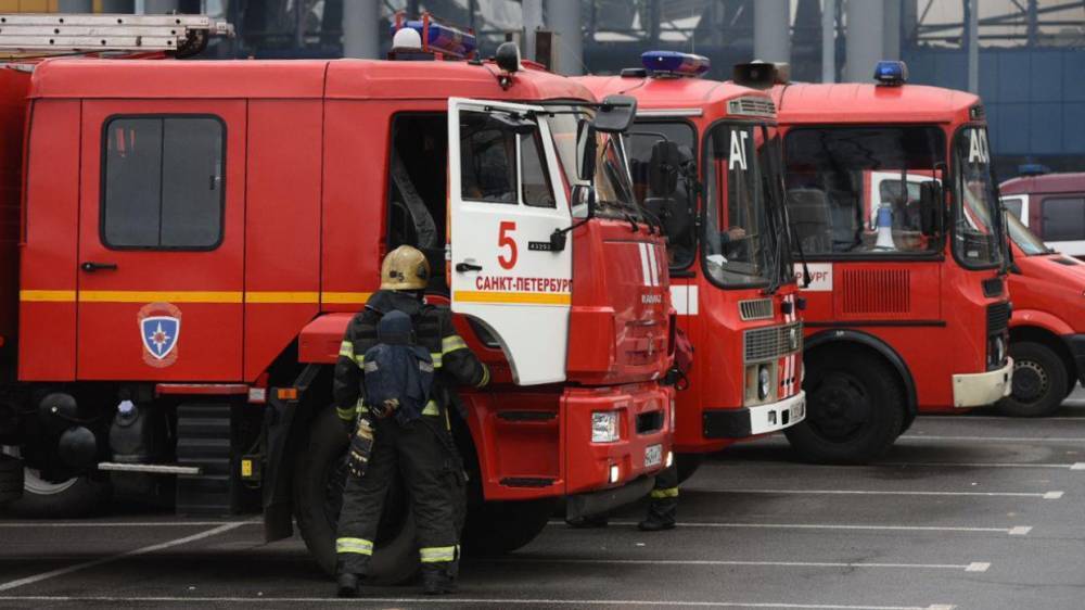 Сотрудники МЧС потушили ночной пожар на даче во Всеволожскогом районе