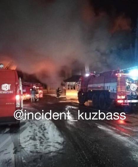 Названа предварительная причина пожара в известной шашлычной в Кемерове