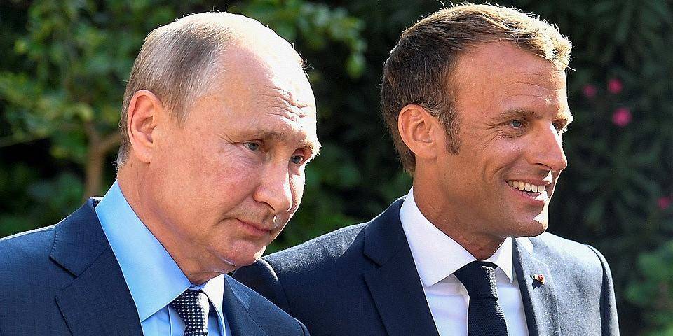 В Кремле положительно отреагировали на три сценария Макрона для России
