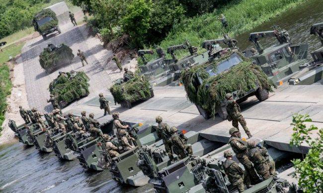 В Литве началась активная фаза учений НАТО «Железный волк-2»