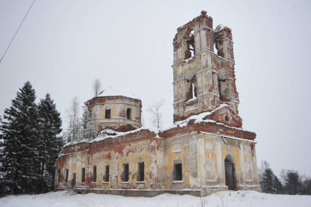 В поселке Салми начали работы по восстановлению церкви во имя святителя Николая Чудотворца