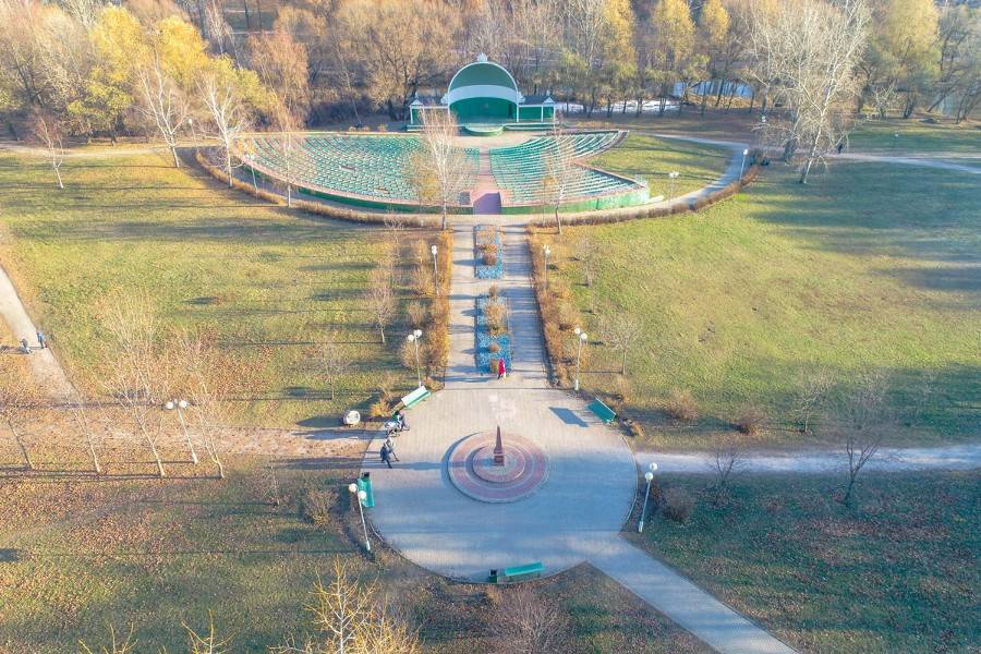 Благоустройство парка "Яуза" на северо-востоке Москвы завершилось