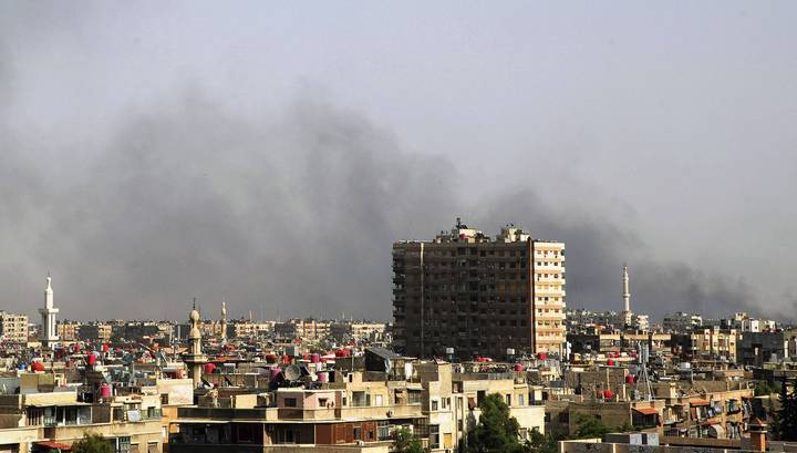 У посольства Ливии в Дамаске прогремел взрыв, есть жертвы