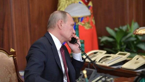 Путин и Назарбаев провели телефонные переговоры, обсудив урегулирование на Украине